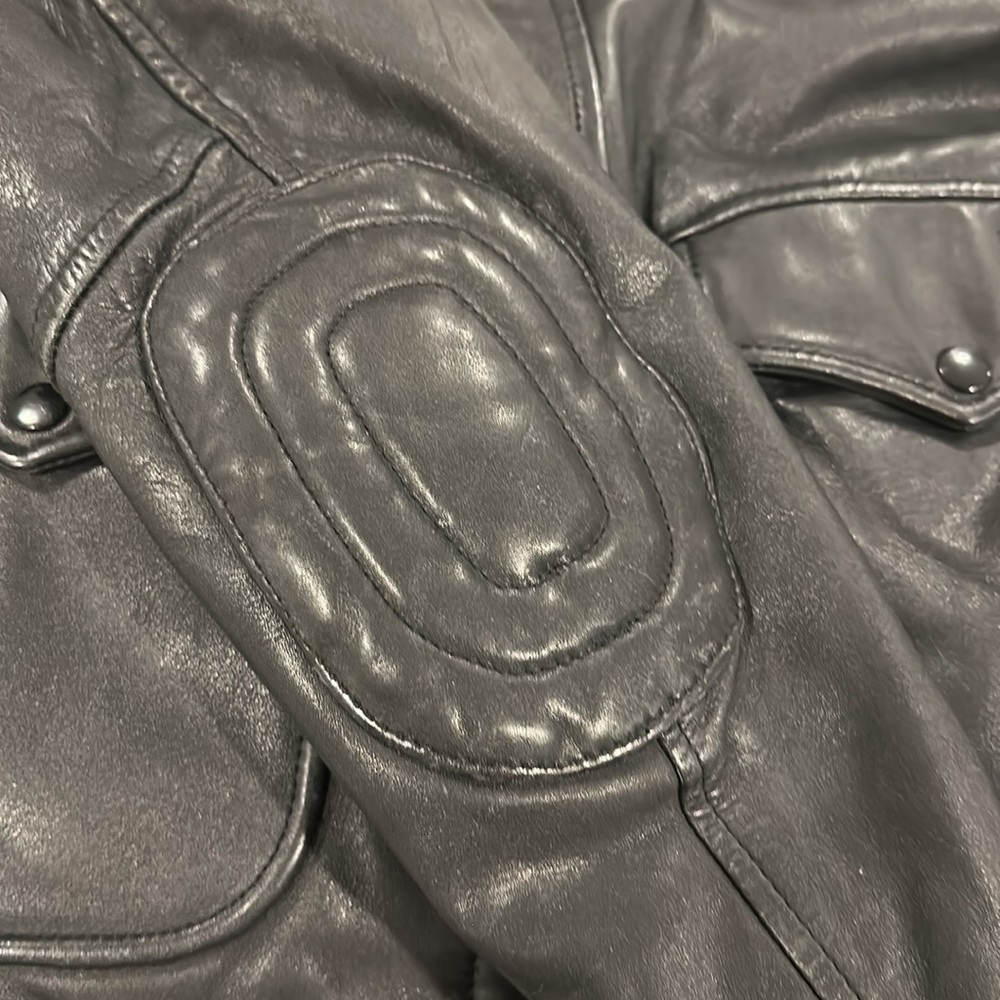 HARLEY DAVIDSON LEATHER JACKET BY HEIN GERICKE AMF EXCLUSIVE BLACK - Picture 8 of 16